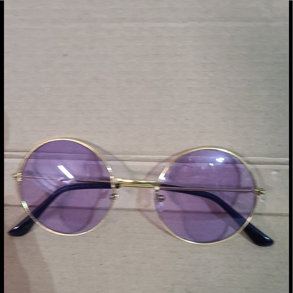 Round Sunglasses Retro 60's Style Circle Tinted Le - Picture 12 of 12